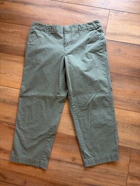a new day Khaki Cotton Chinos - Straight Leg - Light Green